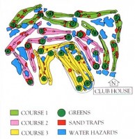 Lanna Golf Club - Layout